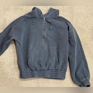 FP Movement cropped half-zip hooded sweatshirt 🩵